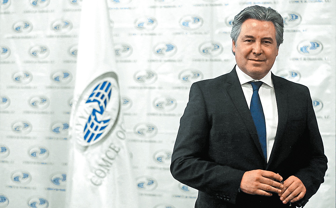 Miguel Ángel Landeros, presidente del organismo en el Occidente. Fernando Carranza