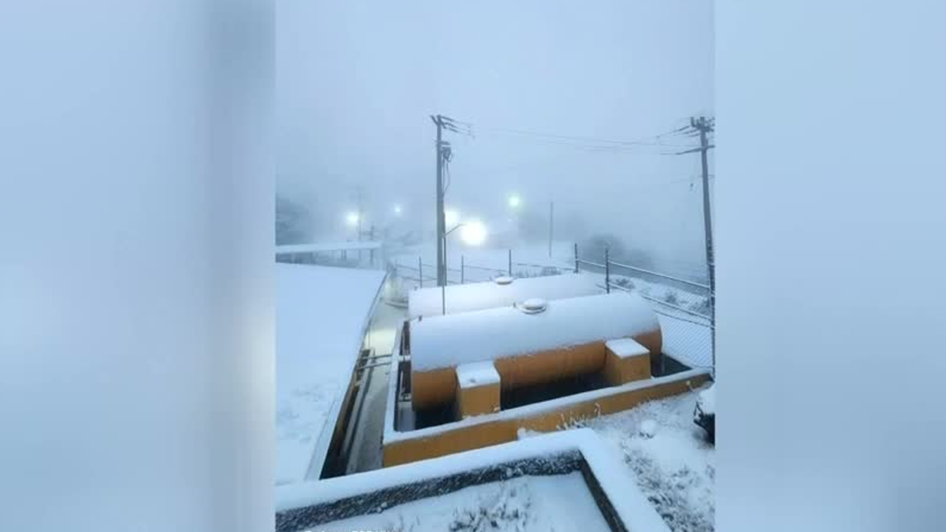 Se registran nevadas en Jocotitlán, Edomex: Frente frío número 15