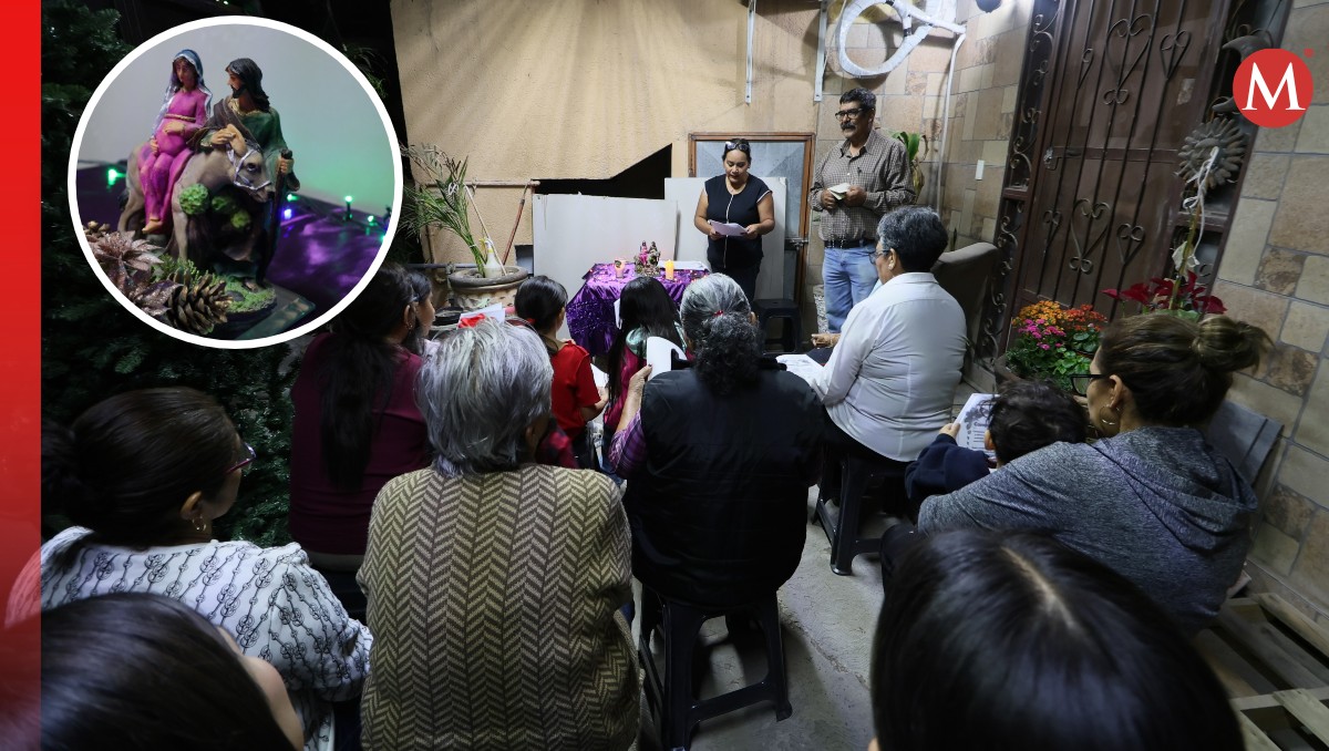 Vecinos de Quintas La Merced en una posada (Verónica Rivera)