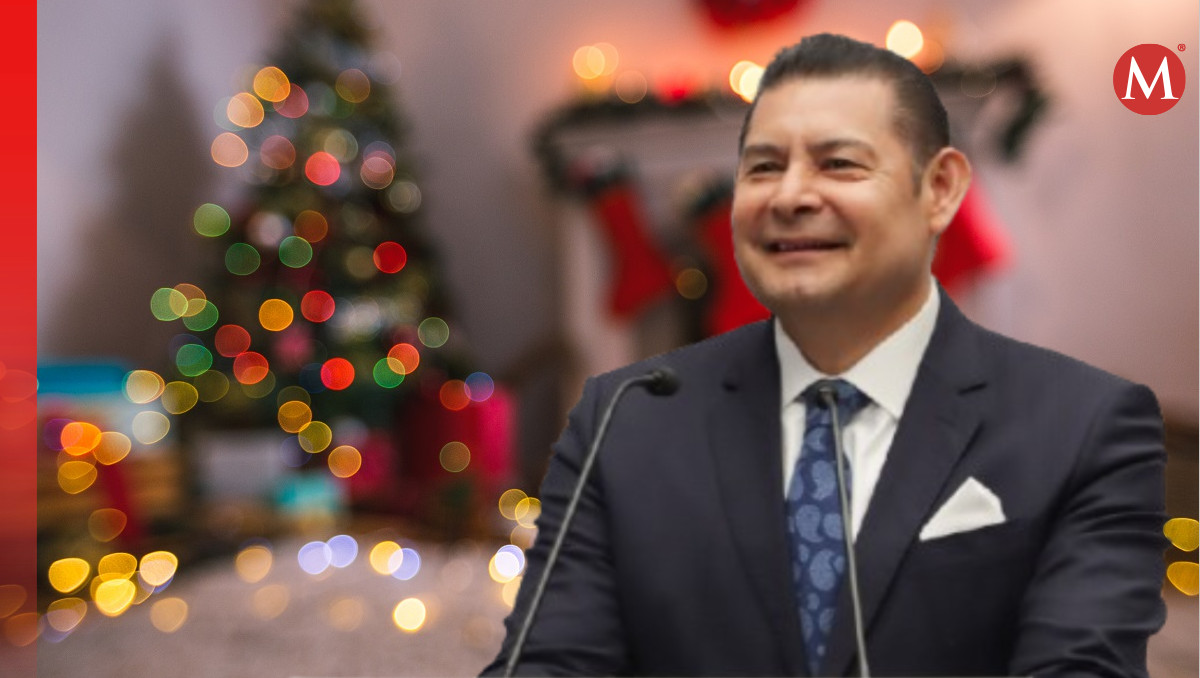 Alejandro Armenta invitó a los poblanos a cenar con él en Navidad y Año Nuevo | Agencia Es Imagen/ Especial
