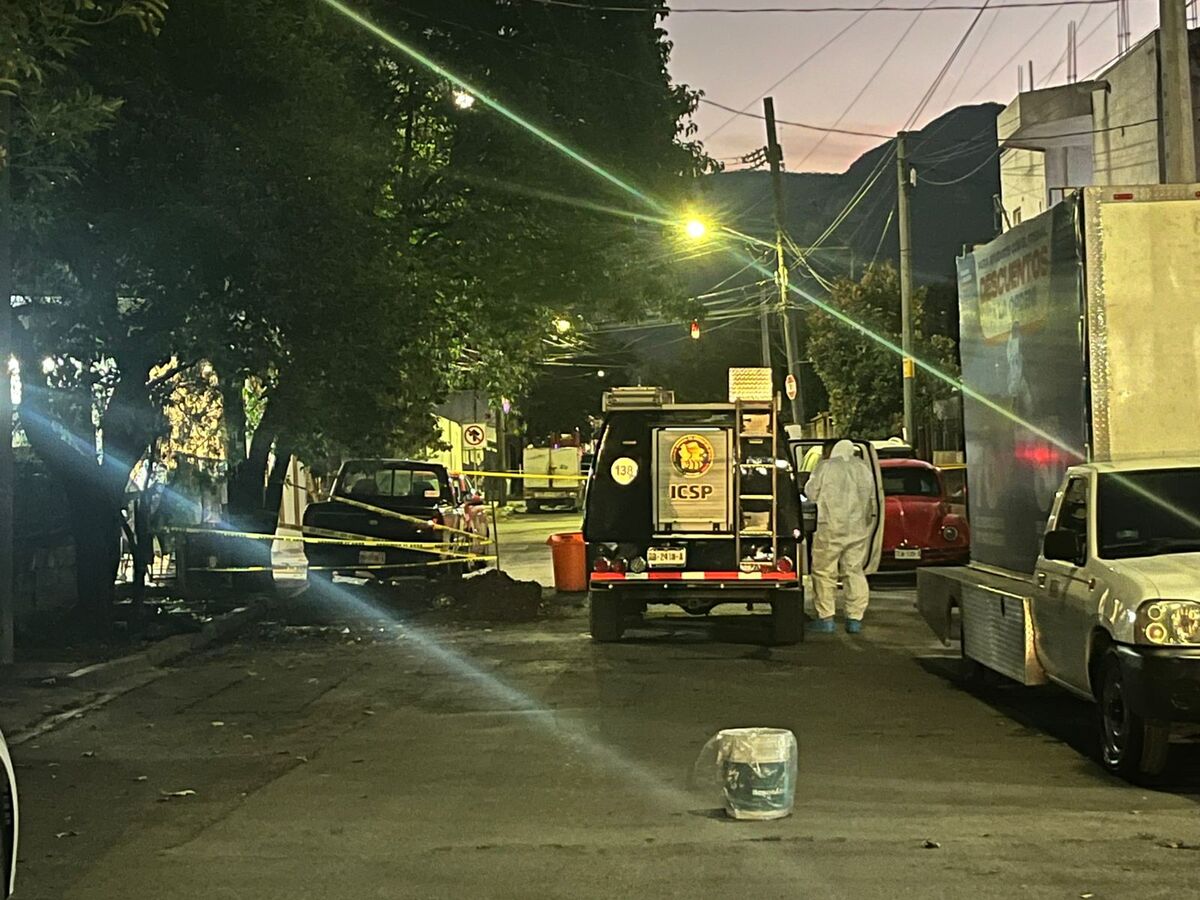 Asesinan a hombre a balazos en la colonia Tres Caminos. Foto: Susana Paredes