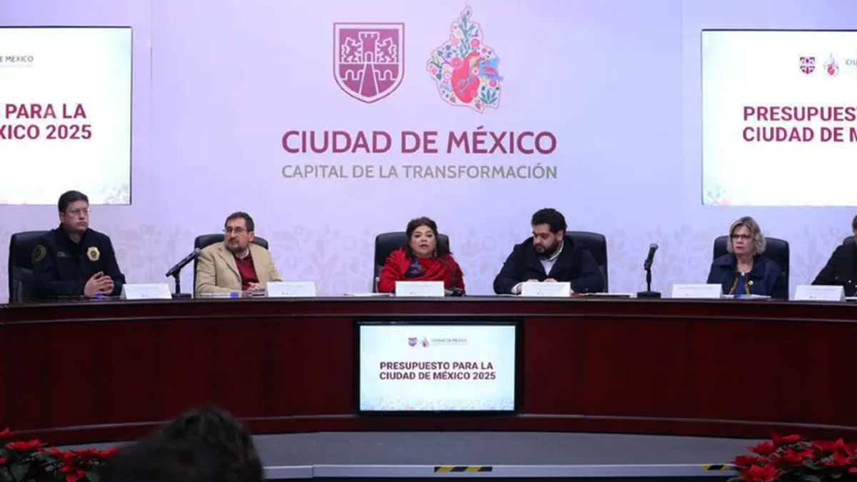 CdMx detalla presupuesto 2025; prioriza movilidad e infraestructura