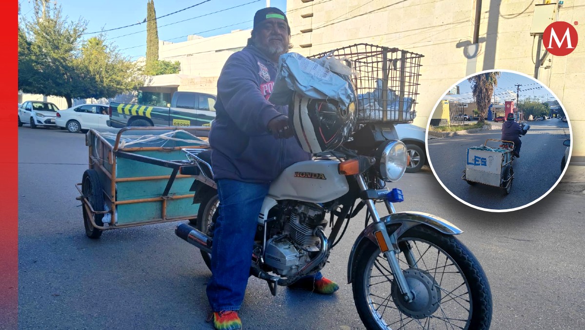 Don César Montiel se convirtió en un Santa urbano (Alejandro Castañeda)