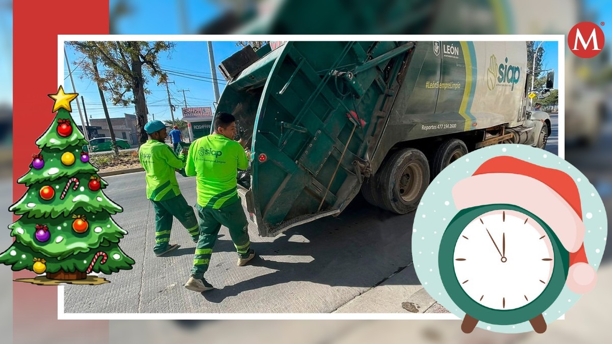 León: horario la recolección de basura para este 24 de diciembre | Especial