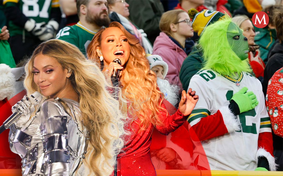 Mariah Carey y Beyoncé en vivo | Juego de navidad de la NFL