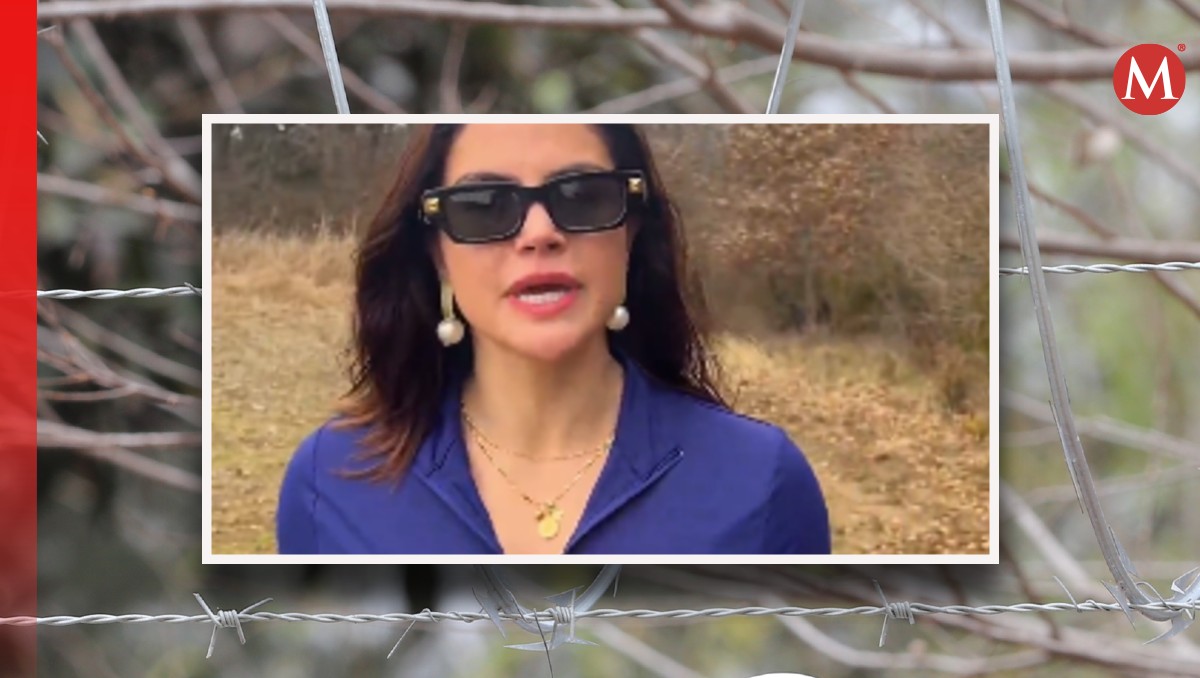 La mujer amenazó a los migrantes a través de un video difundido en redes. (Captura de pantalla)