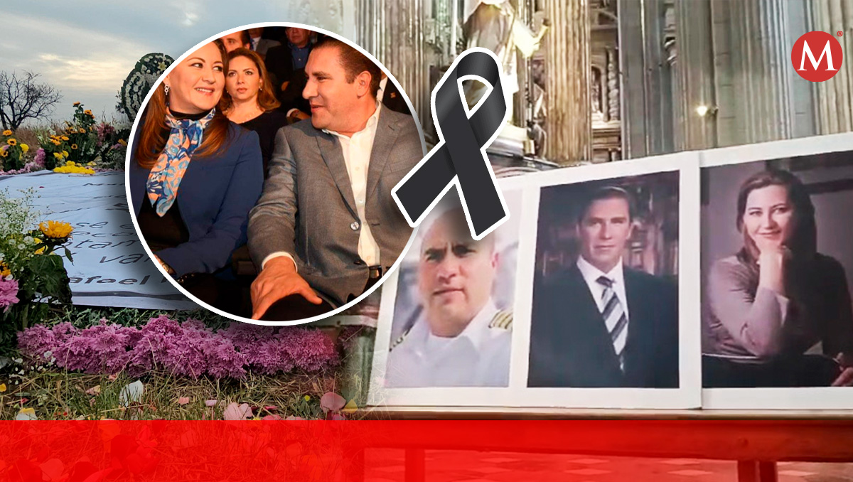 Recuerdan a Rafael Moreno Valle y Marthe Érika Alonso en su sexto aniversario luctuoso | Agencia Es Imagen/Especial