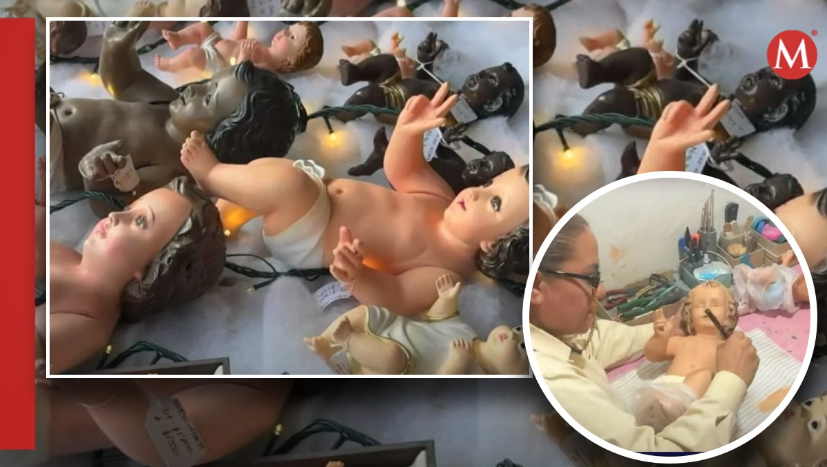 Restauración de Niño Dios. (Alberto Cano)