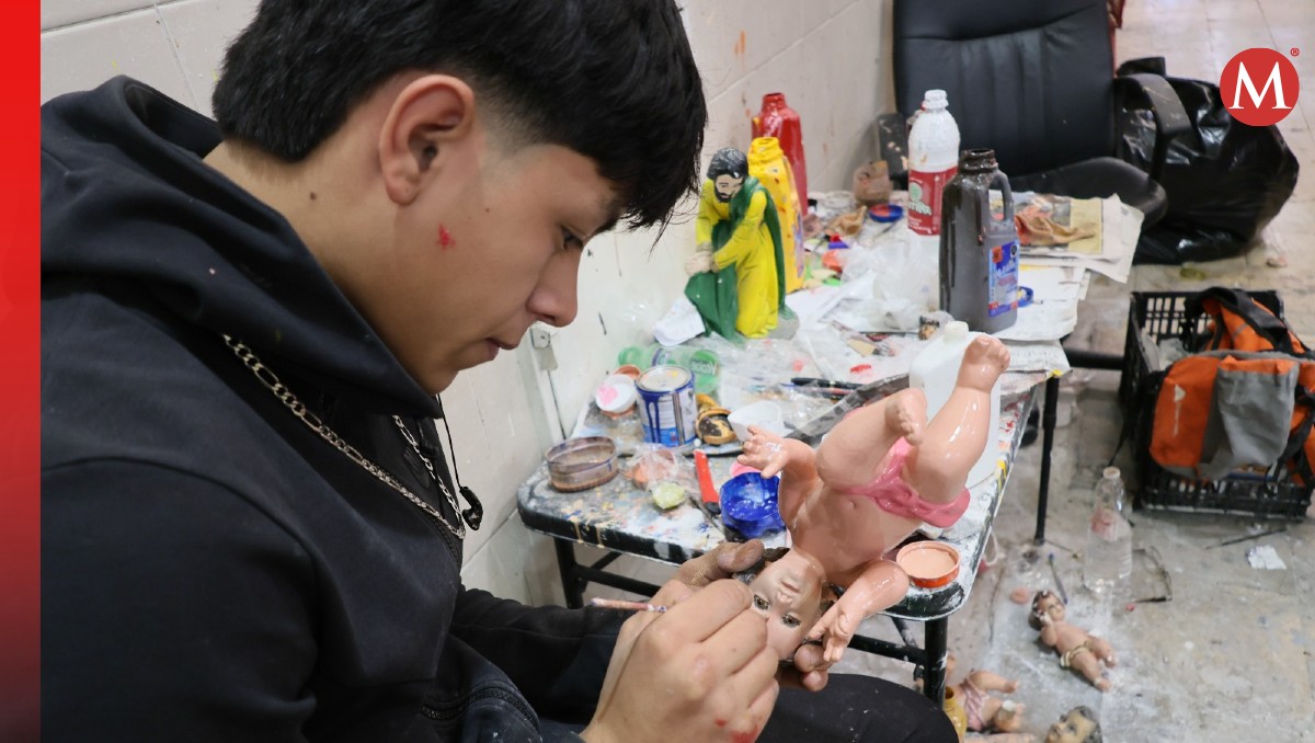 Restauradores del Mercado Juárez trabajaron contra reloj (Verónica Rivera)