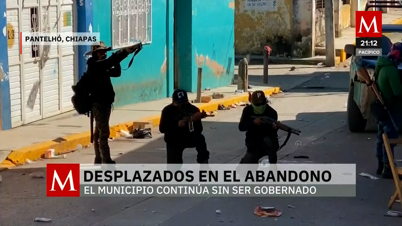 Tregua temporal en enfrentamientos armados en Pantehló, Chiapas