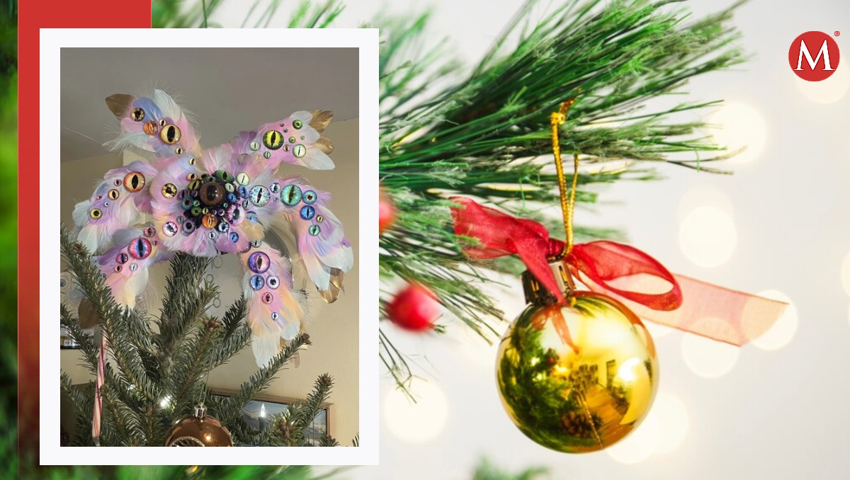 ¿Por qué  adornan árboles de Navidad con Ángeles aterradores? | AP y Freepik