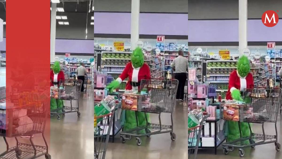 Captan al Grinch en tienda de Coahuila. l Especial