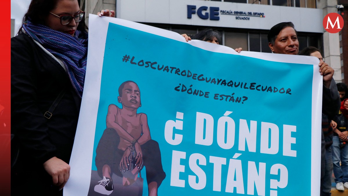 La desaparición de los niños cimbró al gobierno de Daniel Noboa. | AFP