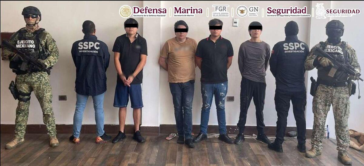 Detienen a cuatro durante operativo en Navidad en Culiacán