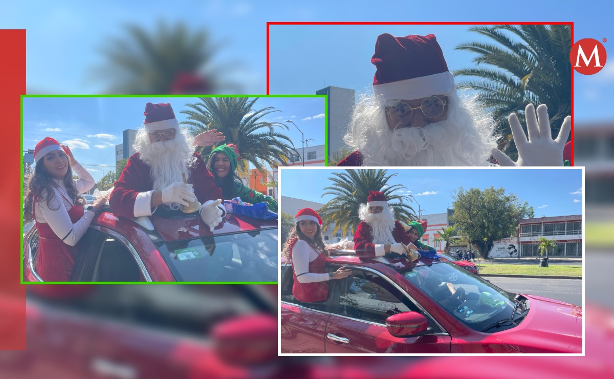 Familias de Tlaquepaque salen a repartir comida y regalos en Navidad (Karla Victoria Rodríguez)