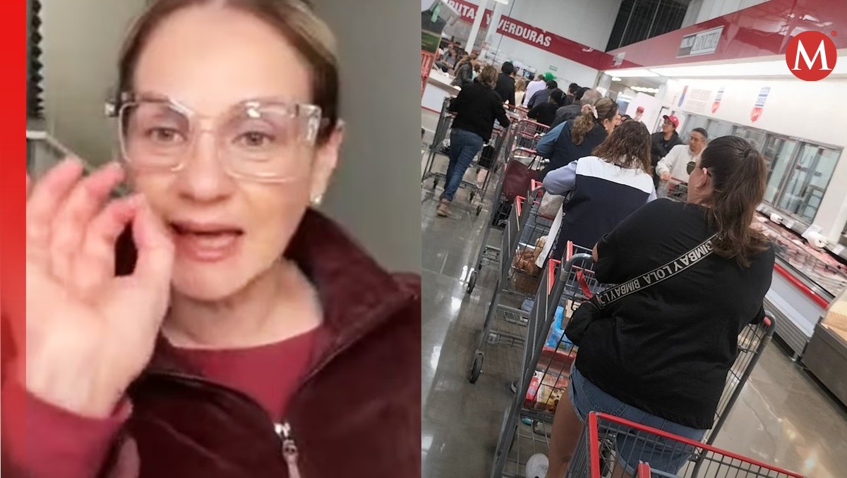 Flor Rubio sufre por interminables filas de Costco | Especial