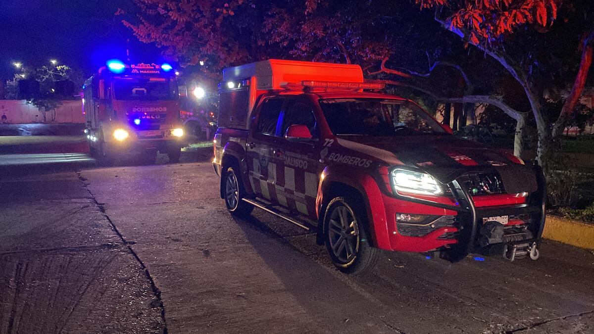 Operativo contra fogatas en Guadalajara. (Cortesía)