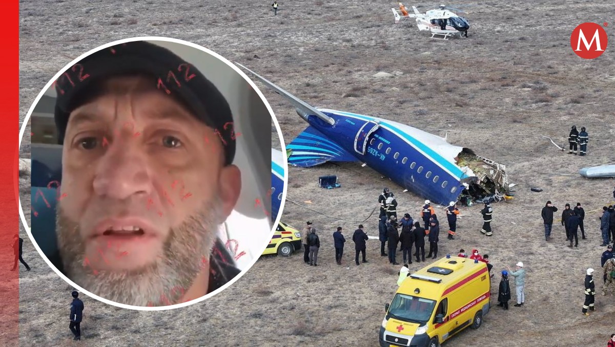 Los pasajeros del vuelo aseguran que una explosión en el avión provocó su caída. | Especial