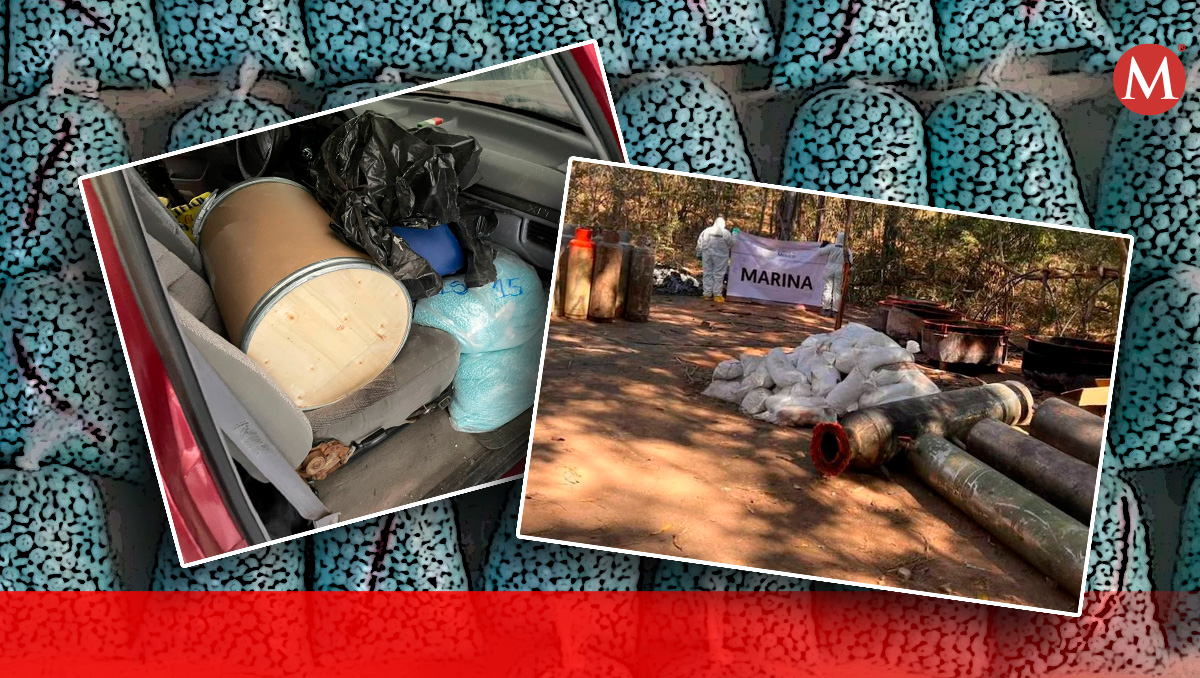 Cocineros del Cártel de Sinaloa prueban la calidad de su fentanilo en animales como conejos y pollos (Diseño: Milenio)