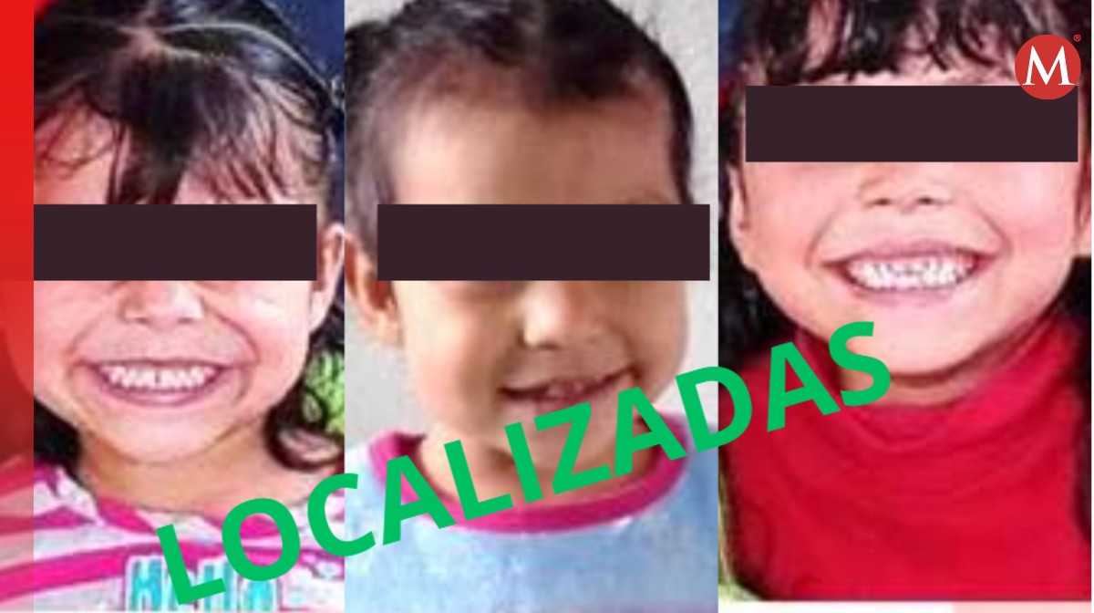 Menores localizadas en Juárez. Foto: Especial