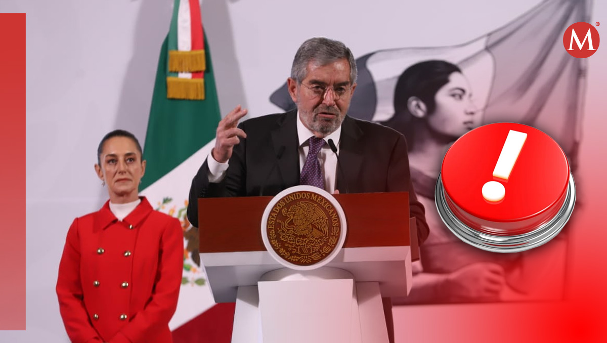 El Canciller informó que este botón está pensando para casos de verdadera emergencia (Diseño: Notivox con foto Jesús Quintanar)