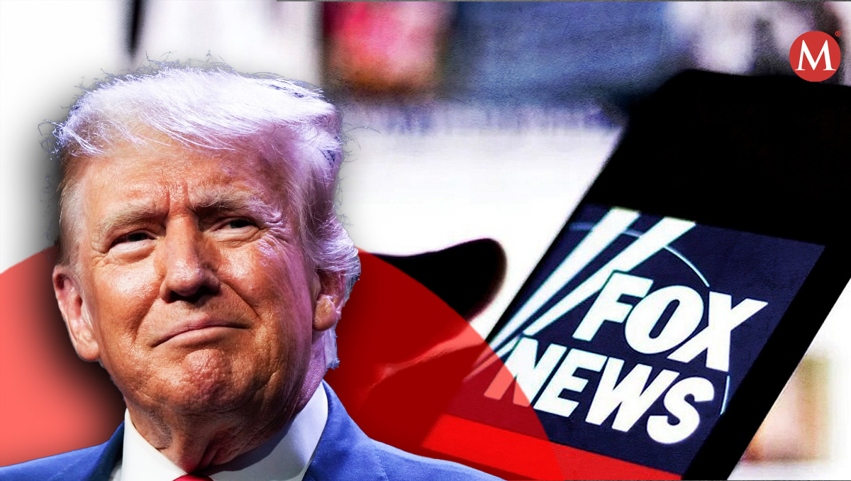 Donald Trump y su relación con Fox News. (Diseño: Samantha Martz)