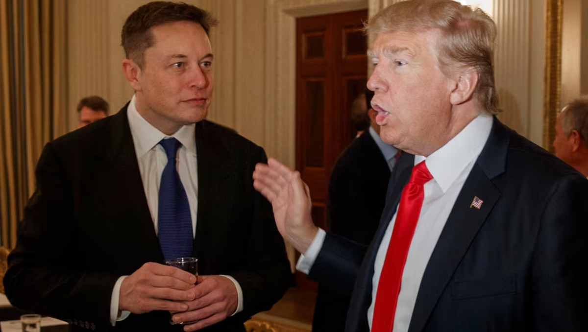 Donald Trump y Elon Musk.