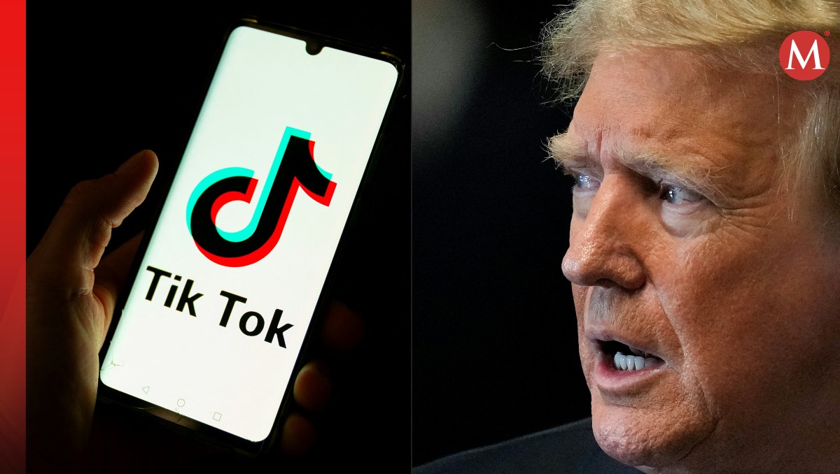 Donald Trump y TikTok. (Foto: AFP)