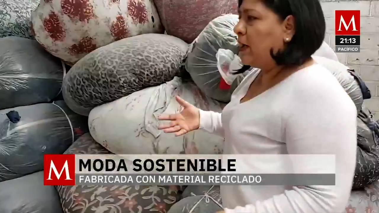 Familia de Tlaxcala revoluciona la moda con productos reciclados