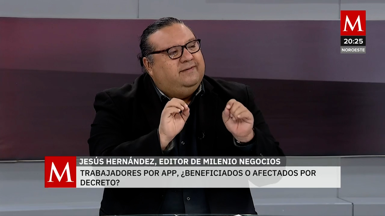 Jesús Hernández habla sobre la reforma para trabajadores por app y su impacto en la población