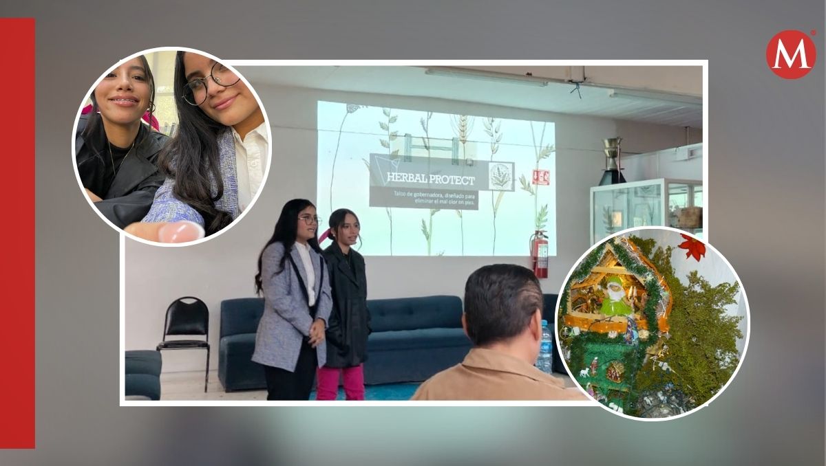 Marely Aguilar y Danna Martínez, estudiantes y emprendedoras laguneras. | Especial