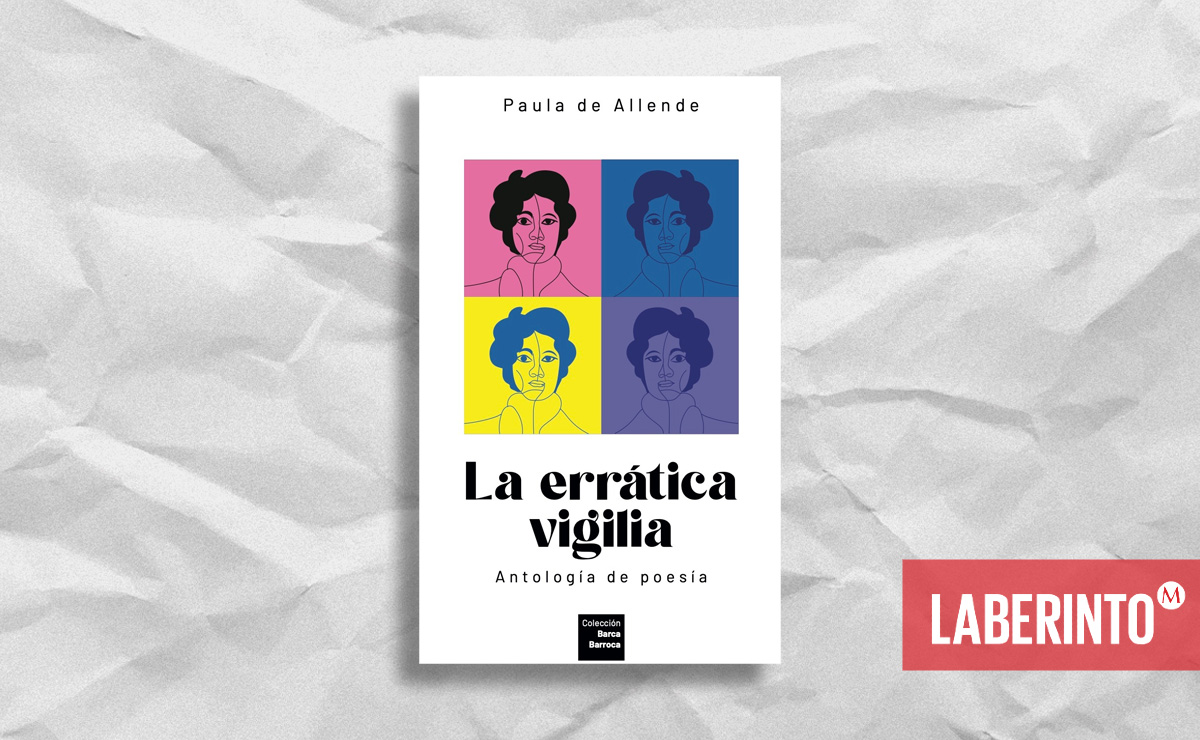 Portada de ‘La errática vigilia. Antología de poesía’. (Fondo editorial del municipio de Querétaro)