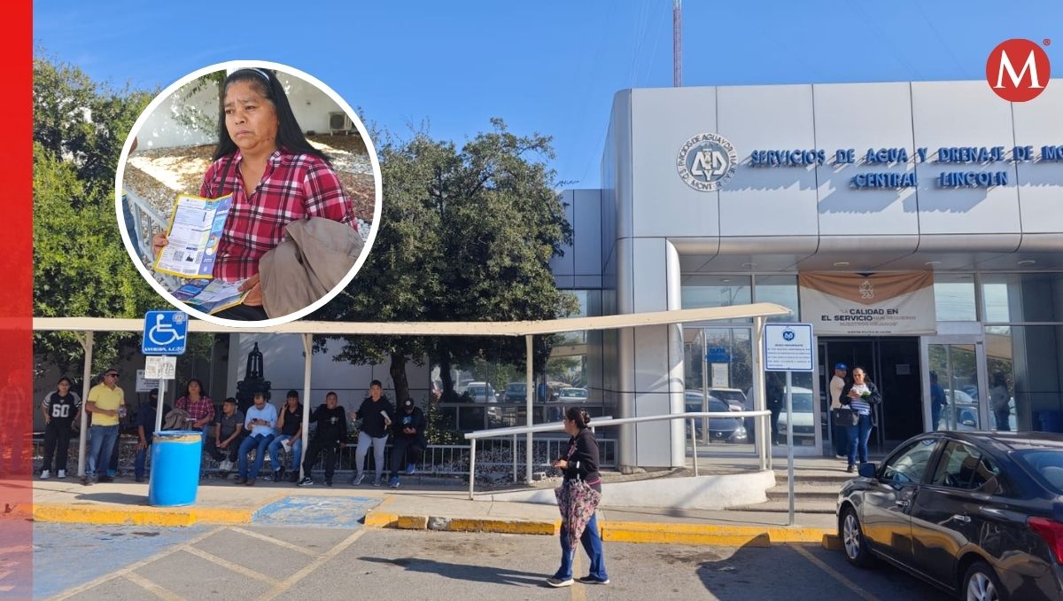 Usuarios de Agua y Drenaje de Monterrey recibieron un costo extra de mil pesos en su recibo del agua / Francisco Zúñiga