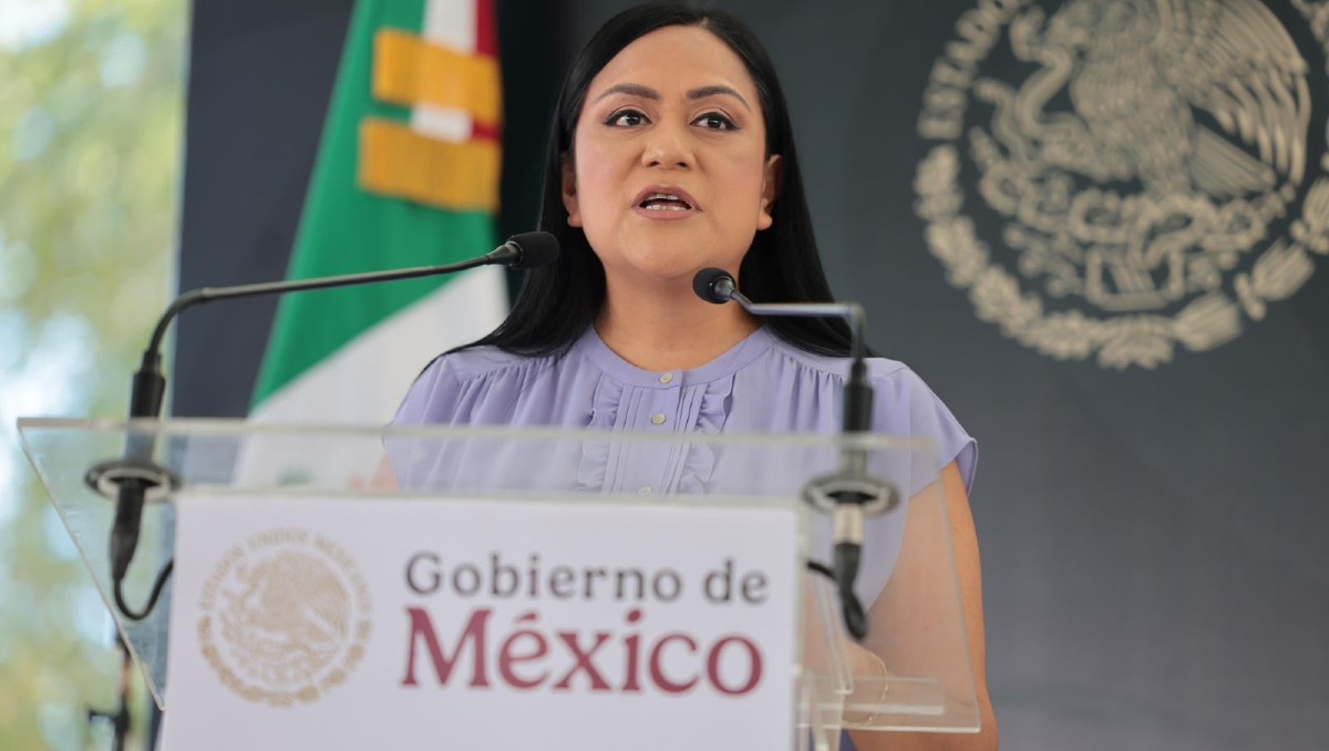 Ariadna Montiel refrenda compromiso con mujeres en Oaxaca al entregar Pensión Mujeres BIenestar. (Foto: Especial)