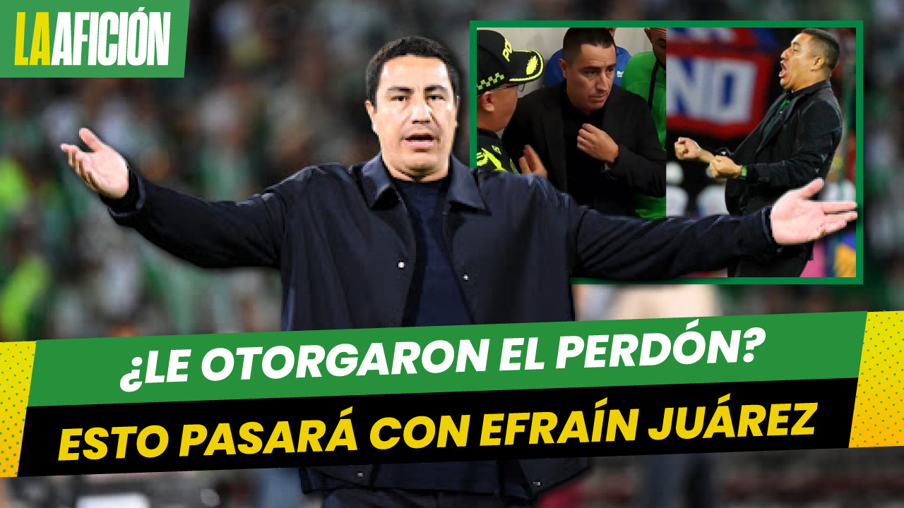 Efraín Juárez queda absuelto del veto de tres años por festejo en la Copa de Colombia