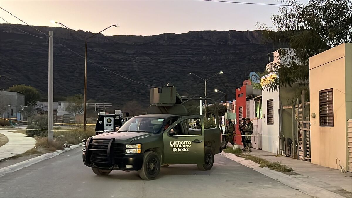 Matan a mujer en García, Nuevo León. Foto: Édgar Plata