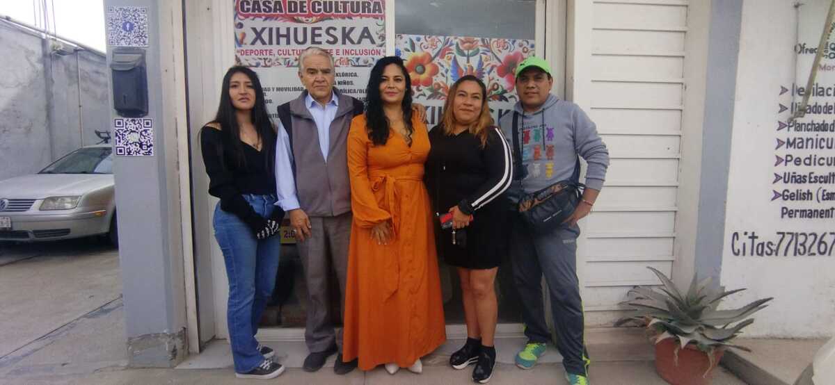 Los vecinos organizados, en las instalaciones dela Casa de la Cultura “Xihueska” en Real Toledo. (Eduardo Gonzalez)