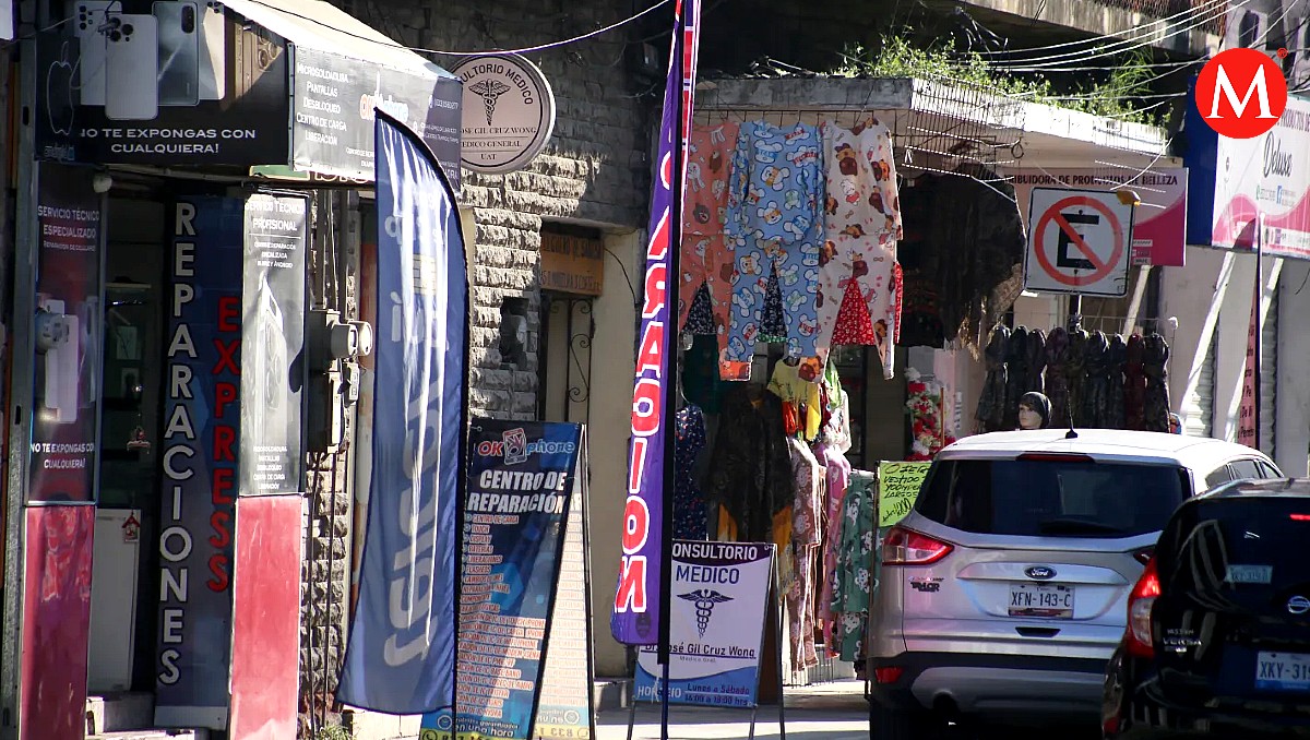 Los comercios establecidos temen que haya mayor carga fiscal en 2025. (Yazmín Sánchez)