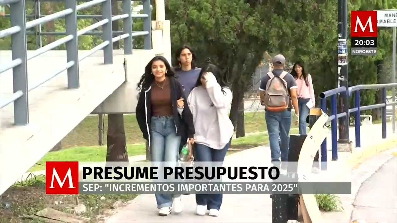 Educación será prioridad en el presupuesto 2025 con becas y rehabilitación escolar