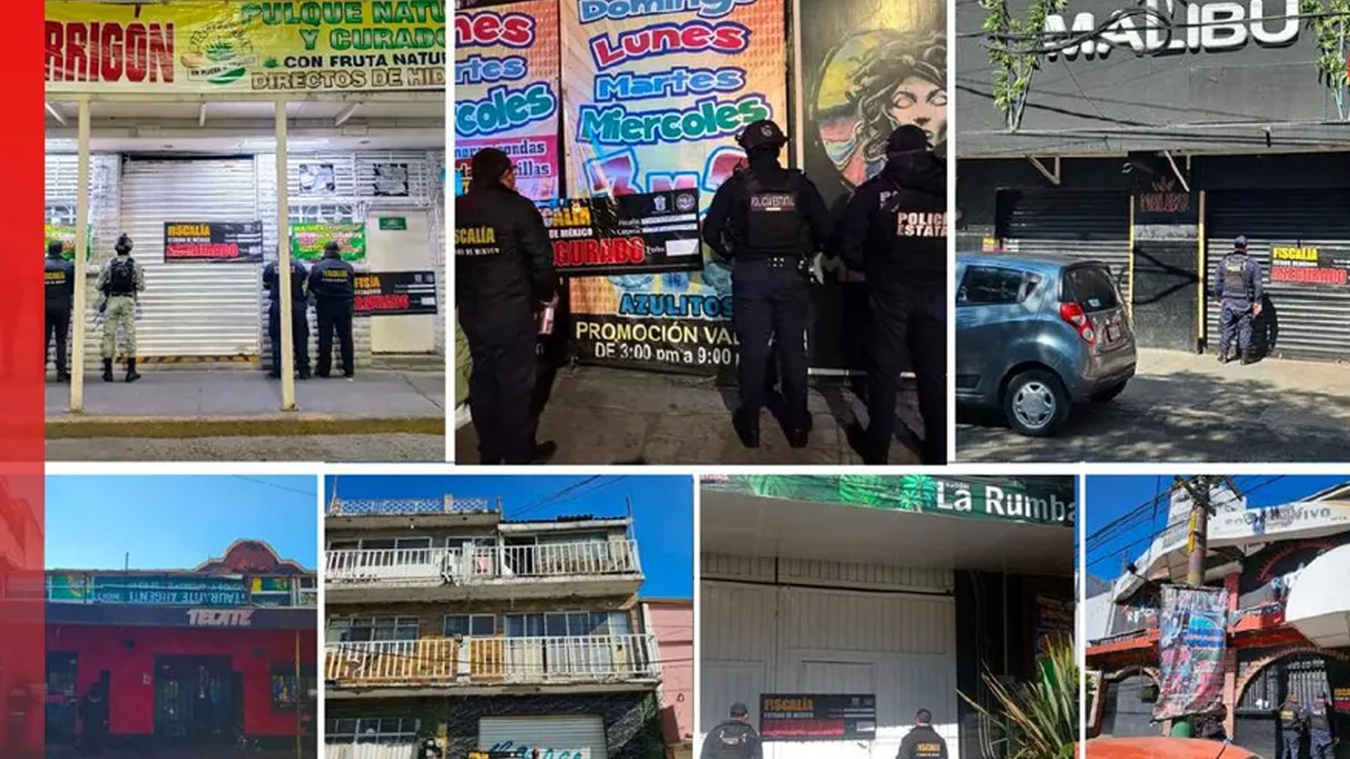Operativo Atarraya' da otro golpe: van 194 bares asegurados en Edomex