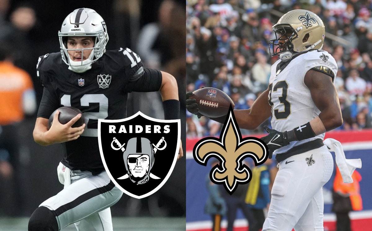 Dónde ver EN VIVO partido de Raiders vs Saints, semana 17 de la NFL 2024 (Reuters)
