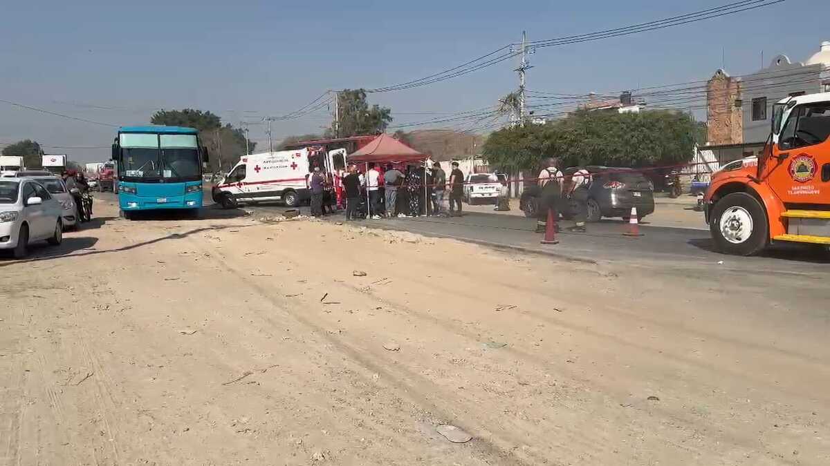 El accidente ocurrió sobre la carretera a San Sebastián. (Juan Carlos Munguía)