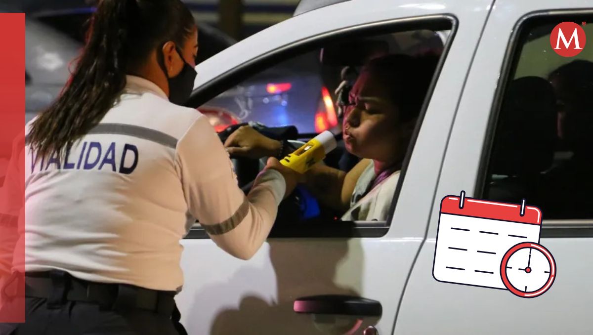 Alcoholímetro en Torreón. | Martín Piña