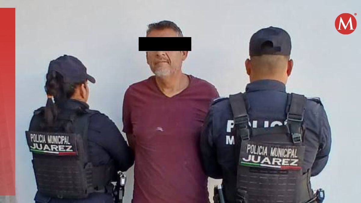 José Luis, de 55 años, fue detenido por Policías de Juárez. Especial