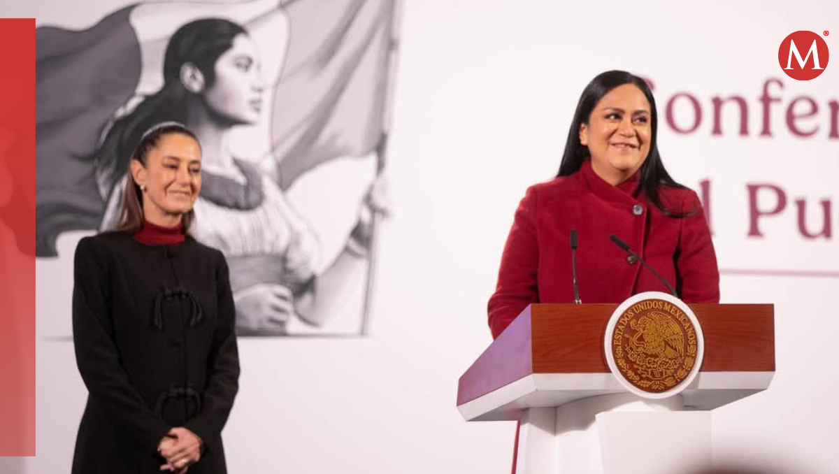 La presidenta, Claudia Sheinbaum y Ariadna Montiel Reyes, secretaría del Bienestar. | Especial