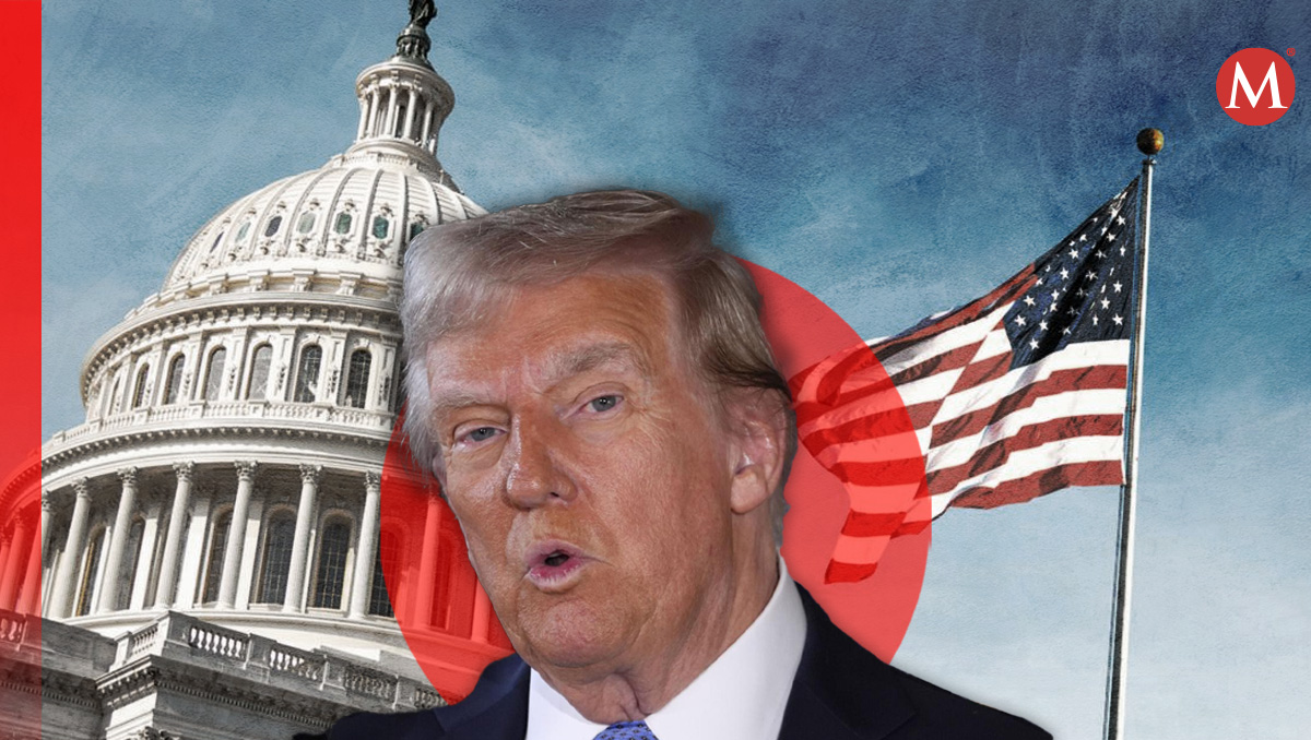 Trump afirmó en repetidas ocasiones que los resultados habían sido fraudulentos. (Diseño: Milenio)