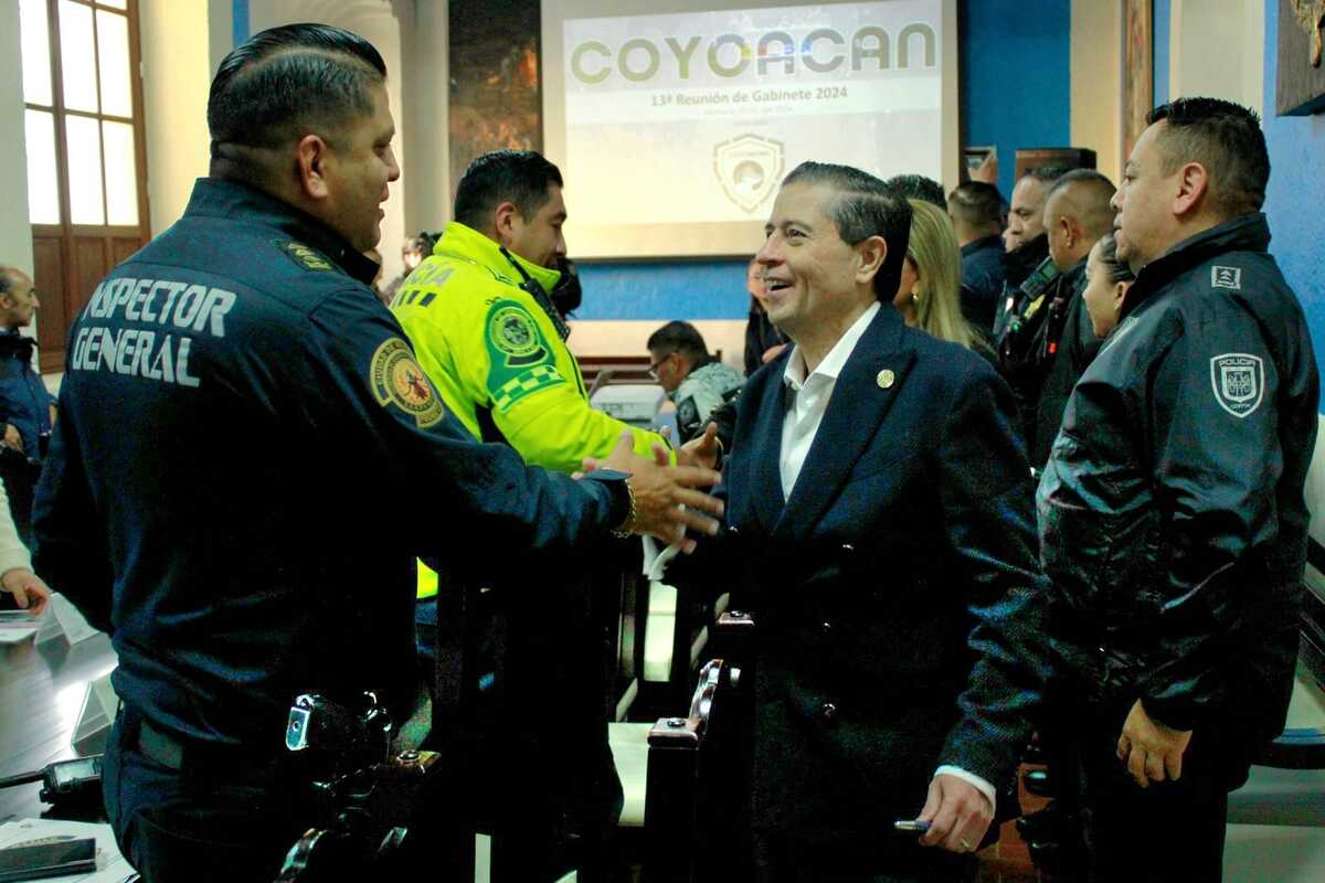 El alcalde de Coyoacán, Giovani Gutiérrez Aguilar, emitió un mensaje.