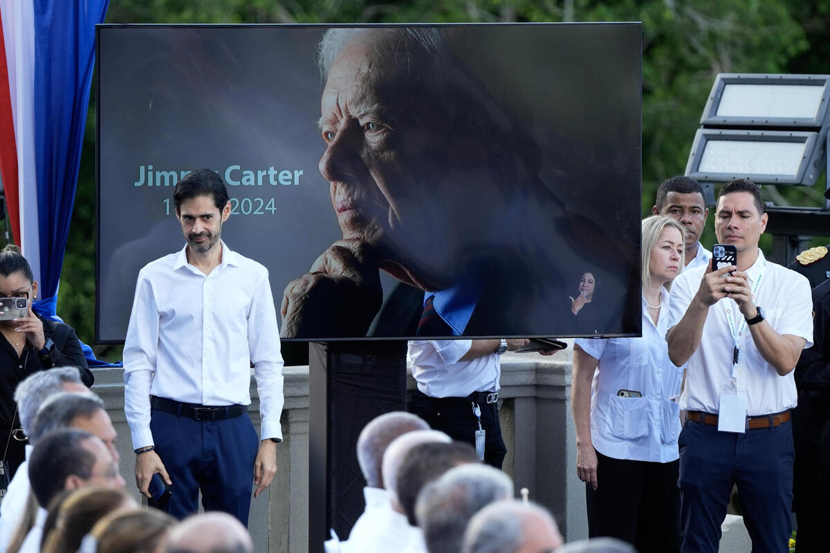 Celebración de los 25 años de la soberanía del Canal de Panamá. | Foto: AFP