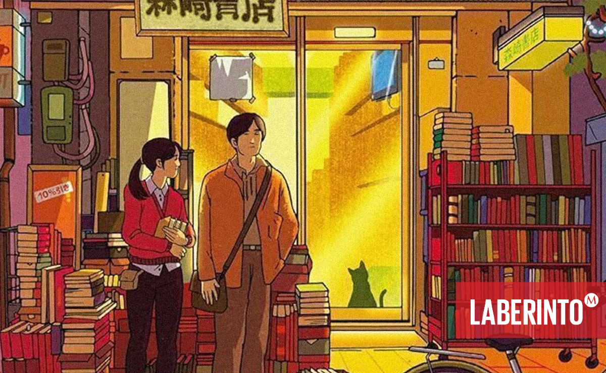 Detalle de portada de 'Una velada en la librería Morisaki' (Letras de Plata)