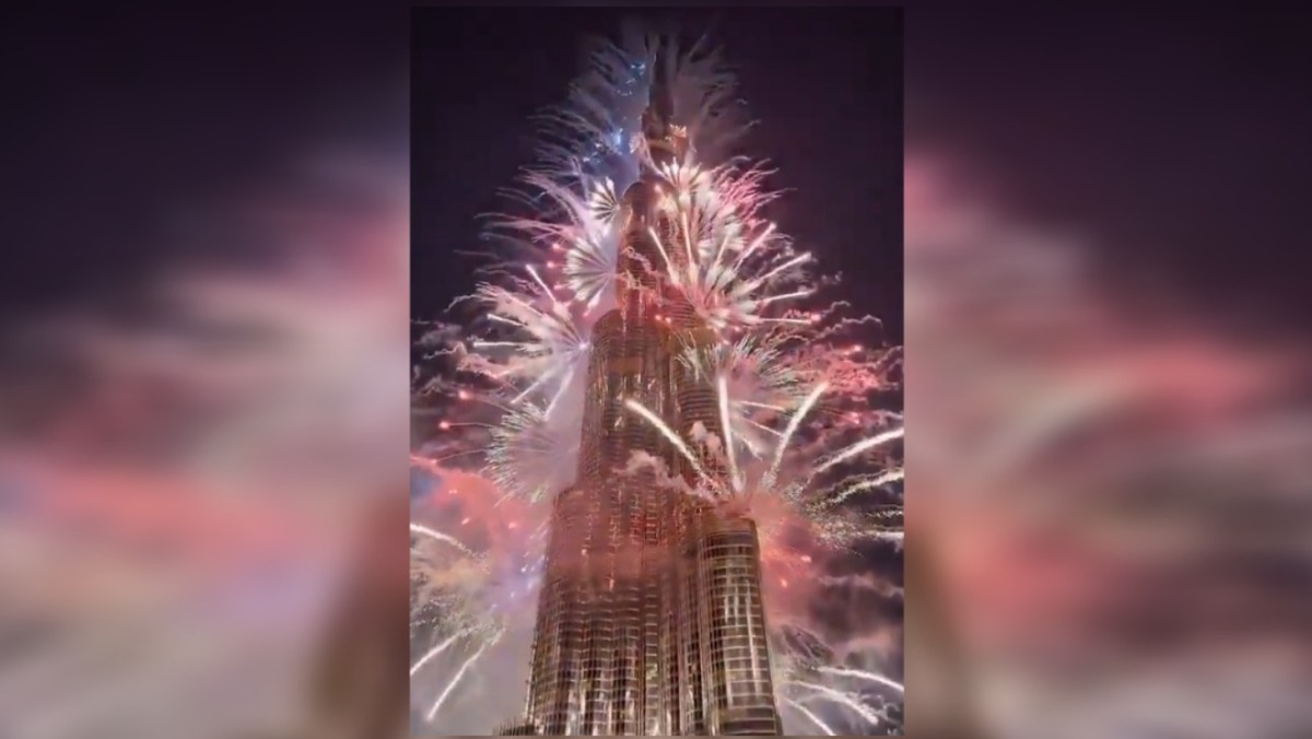 El mundo celebra el año nuevo. (Foto: x)